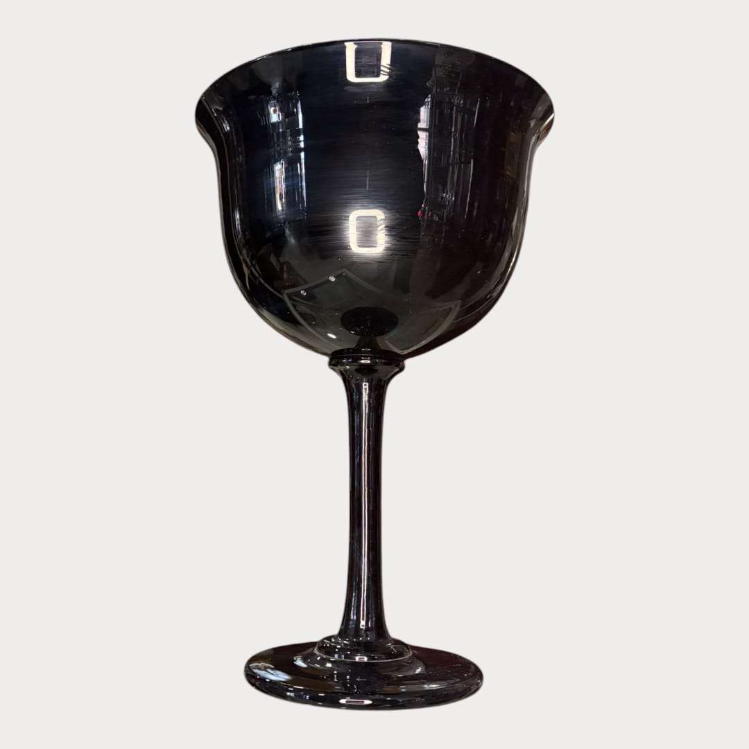 Copa Murano negra decorativa | Elegancia artesanal exclusiva - Cositas Antiguas – La Guadaña, Anticuarios Online en Jerez , vender antigüedades, muebles antiguos