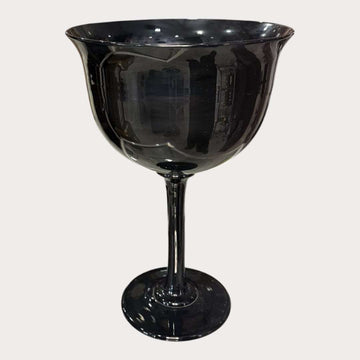 Copa Murano negra decorativa | Elegancia artesanal exclusiva - Cositas Antiguas – La Guadaña, Anticuarios Online en Jerez , vender antigüedades, muebles antiguos