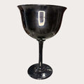 Copa Murano negra decorativa | Elegancia artesanal exclusiva - Cositas Antiguas – La Guadaña, Anticuarios Online en Jerez , vender antigüedades, muebles antiguos