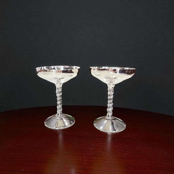 Copas de metal plateado antiguas, elegantes y únicas. - Cositas Antiguas – La Guadaña, Anticuarios Online en Jerez , vender antigüedades, muebles antiguos