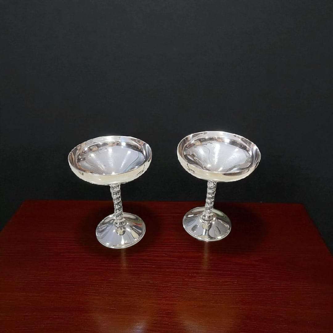 Copas de metal plateado antiguas, elegantes y únicas. - Cositas Antiguas – La Guadaña, Anticuarios Online en Jerez , vender antigüedades, muebles antiguos