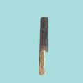 Cuchillo remolachero antiguo de hierro y mango de madera - Cositas Antiguas – La Guadaña, Anticuarios Online en Jerez , vender antigüedades, muebles antiguos