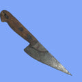 Cuchillo de carnicero antiguo | Pieza única de colección - Cositas Antiguas – La Guadaña, Anticuarios Online en Jerez , vender antigüedades, muebles antiguos