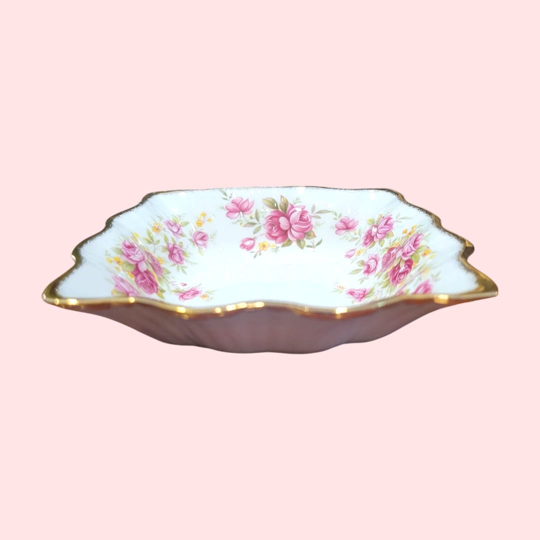 Cuenco Cuadrado de Porcelana Inglesa de James Kent - Cositas Antiguas – La Guadaña, Anticuarios Online en Jerez , vender antigüedades, muebles antiguos