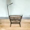 Cuna Mecedora Vienesa Art Nouveau: Elegancia 1890-1920 - Cositas Antiguas – La Guadaña, Anticuarios Online en Jerez , vender antigüedades, muebles antiguos