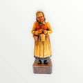 Figuras de madera rústicas de pareja mayor con detalle único - Cositas Antiguas – La Guadaña, Anticuarios Online en Jerez , vender antigüedades, muebles antiguos