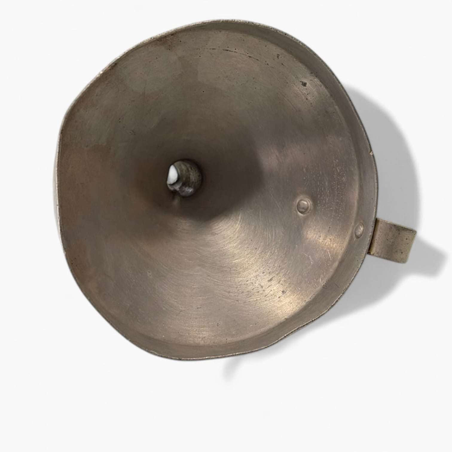 Embudo de farmacia antiguo – pieza de chapa con llave - Cositas Antiguas – La Guadaña, Anticuarios Online en Jerez , vender antigüedades, muebles antiguos