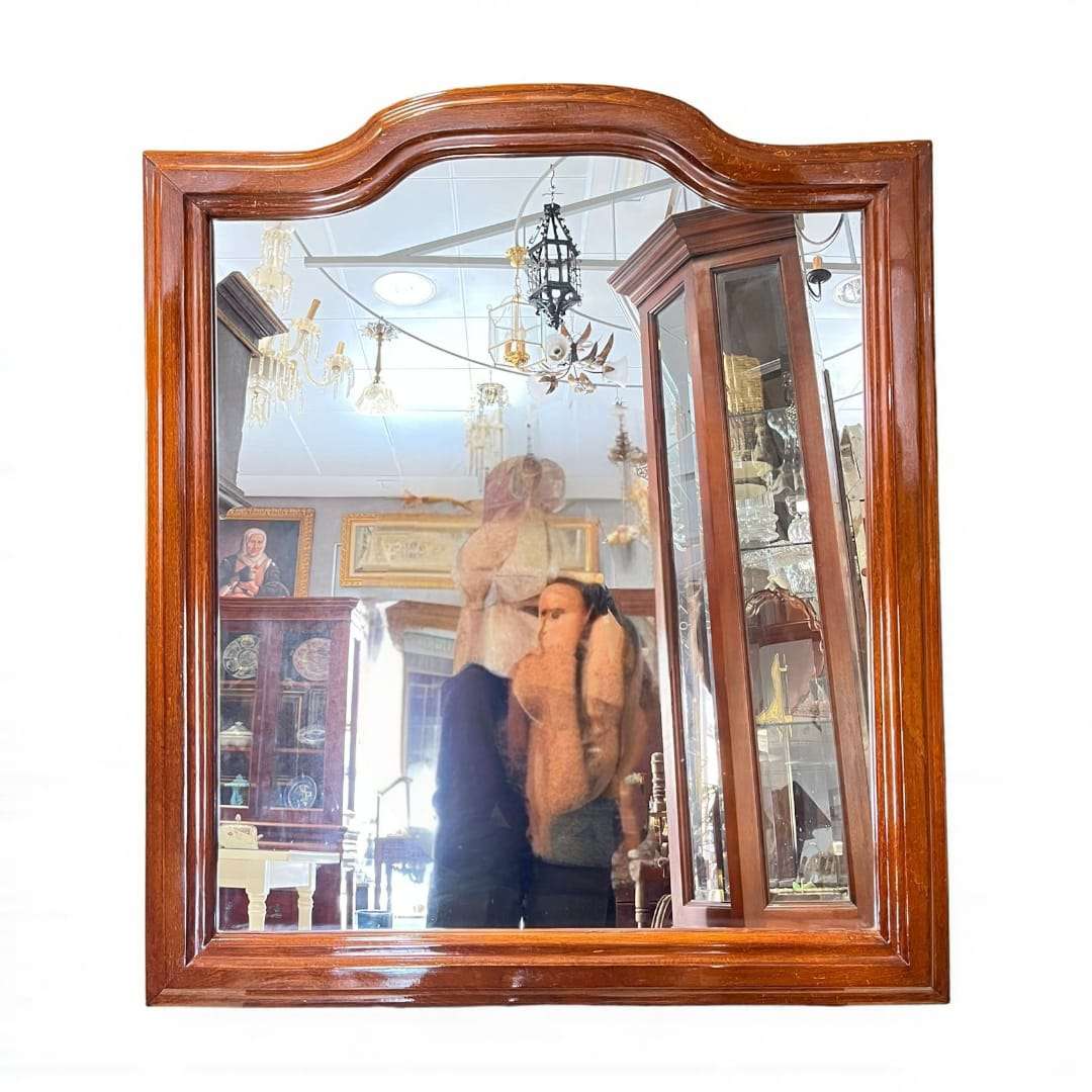 Espejo de madera vintage – Elegancia clásica y atemporal - Cositas Antiguas – La Guadaña, Anticuarios Online en Jerez , vender antigüedades, muebles antiguos