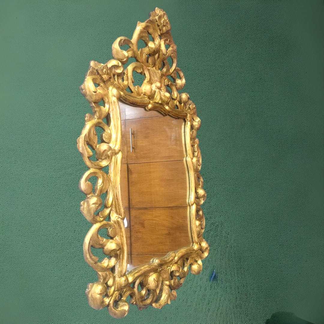 Espejo cornucopia ornamental para una decoración elegante - Cositas Antiguas – La Guadaña, Anticuarios Online en Jerez , vender antigüedades, muebles antiguos