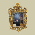 Espejo cornucopia dorado estilo rococó | Elegancia clásica - Cositas Antiguas – La Guadaña, Anticuarios Online en Jerez , vender antigüedades, muebles antiguos