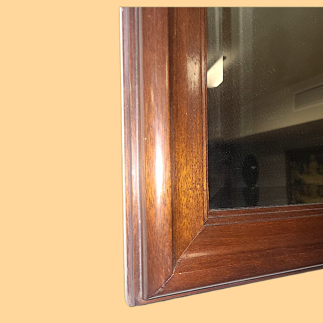 Espejo rectangular de caoba con cristal biselado - Elegancia - Cositas Antiguas – La Guadaña, Anticuarios Online en Jerez , vender antigüedades, muebles antiguos