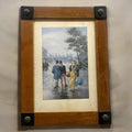 Porta llaves de madera con apariencia de Cuadro - Cositas Antiguas – La Guadaña, Anticuarios Online en Jerez , vender antigüedades, muebles antiguos