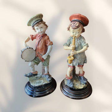 Figuras italianas Giussepe Armani niños músicos - Cositas Antiguas – La Guadaña, Anticuarios Online en Jerez , vender antigüedades, muebles antiguos