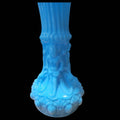 Jarron de opalina azul turquesa siglo XIX - Cositas Antiguas – La Guadaña, Anticuarios Online en Jerez , vender antigüedades, muebles antiguos