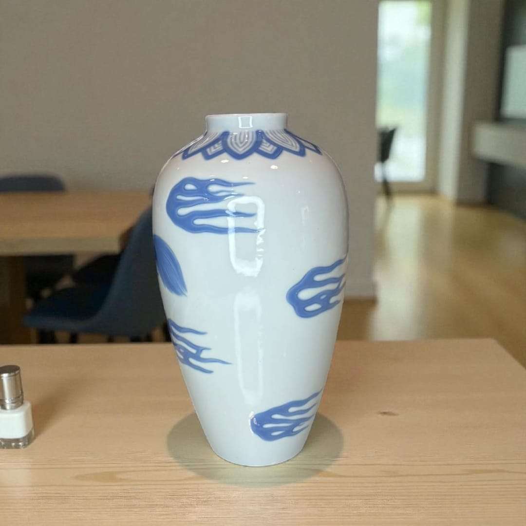 Florero - Jarrón Lladró porcelana dragón chino | Edición - Cositas Antiguas – La Guadaña, Anticuarios Online en Jerez , vender antigüedades, muebles antiguos