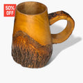 Jarra rústica tallada a mano en madera natural | Pieza única - Cositas Antiguas – La Guadaña, Anticuarios Online en Jerez , vender antigüedades, muebles antiguos