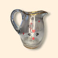 Juego de jarra y vasos vintage de cristal baraja francesa - Cositas Antiguas – La Guadaña, Anticuarios Online en Jerez , vender antigüedades, muebles antiguos