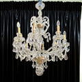 Lampara de cristal de salón única y elegante - Cositas Antiguas – La Guadaña, Anticuarios Online en Jerez , vender antigüedades, muebles antiguos