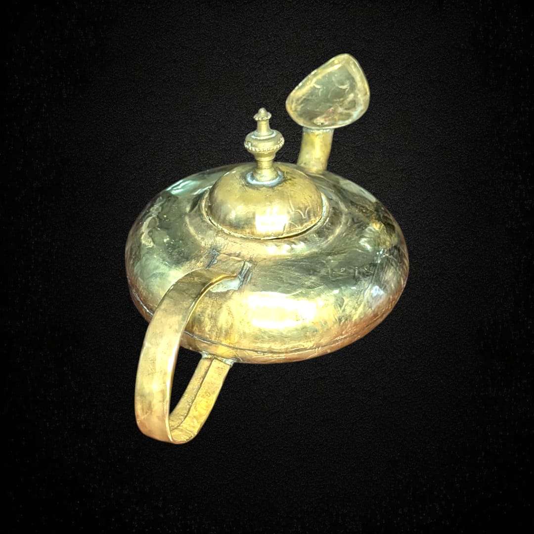 Lampara de Aceite Estilo Musulmán – Autenticidad - Cositas Antiguas – La Guadaña, Anticuarios Online en Jerez , vender antigüedades, muebles antiguos
