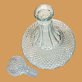 Licorera de cristal tallado con copas | Elegancia clásica - Cositas Antiguas – La Guadaña, Anticuarios Online en Jerez , vender antigüedades, muebles antiguos