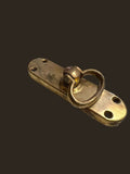 Pestillo de ventaja de metal dorado antiguo original - Cositas Antiguas – La Guadaña, Anticuarios Online en Jerez , vender antigüedades, muebles antiguos