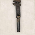Llave inglesa antigua ajustable – herramienta única - Cositas Antiguas – La Guadaña, Anticuarios Online en Jerez , vender antigüedades, muebles antiguos