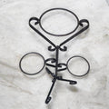 Macetero de hierro forjado con 3 soportes – Elegancia - Cositas Antiguas – La Guadaña, Anticuarios Online en Jerez , vender antigüedades, muebles antiguos