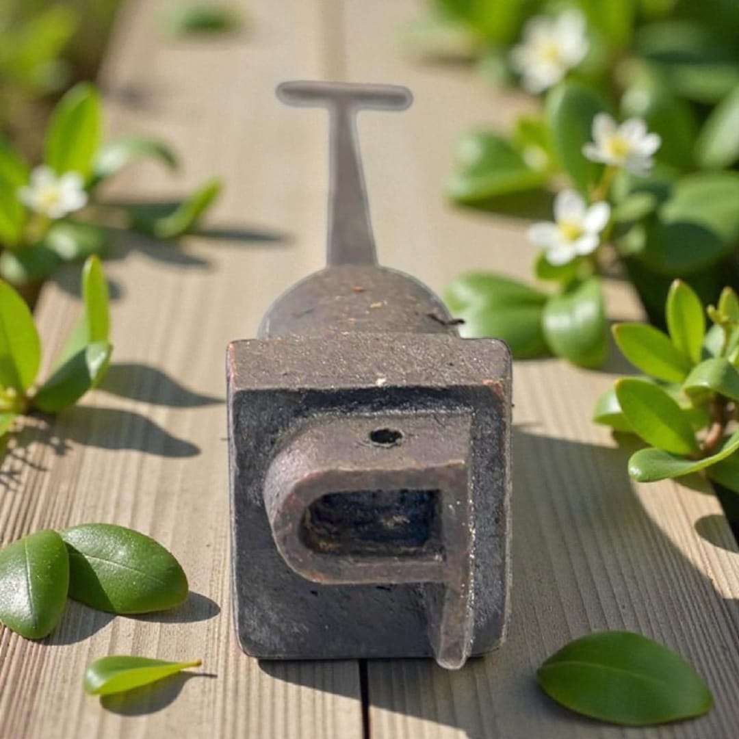 Marcador tonelero antiguo de forja con letra P | Pieza única - Cositas Antiguas – La Guadaña, Anticuarios Online en Jerez , vender antigüedades, muebles antiguos