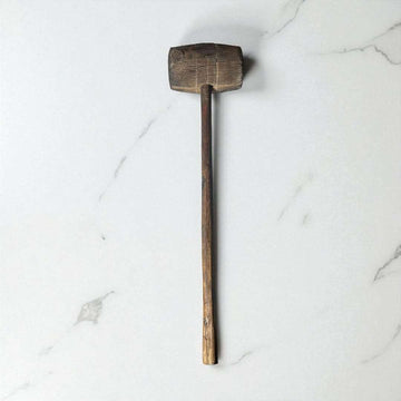 Mazo de tonelero antiguo de madera – pieza exclusiva - Cositas Antiguas – La Guadaña, Anticuarios Online en Jerez , vender antigüedades, muebles antiguos