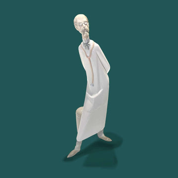 Figura Médico Lladró de porcelana | Pieza exclusiva - Cositas Antiguas – La Guadaña, Anticuarios Online en Jerez , vender antigüedades, muebles antiguos