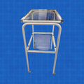 Mesa auxiliar antigua de hospital | Metal y cristal - Cositas Antiguas – La Guadaña, Anticuarios Online en Jerez , vender antigüedades, muebles antiguos