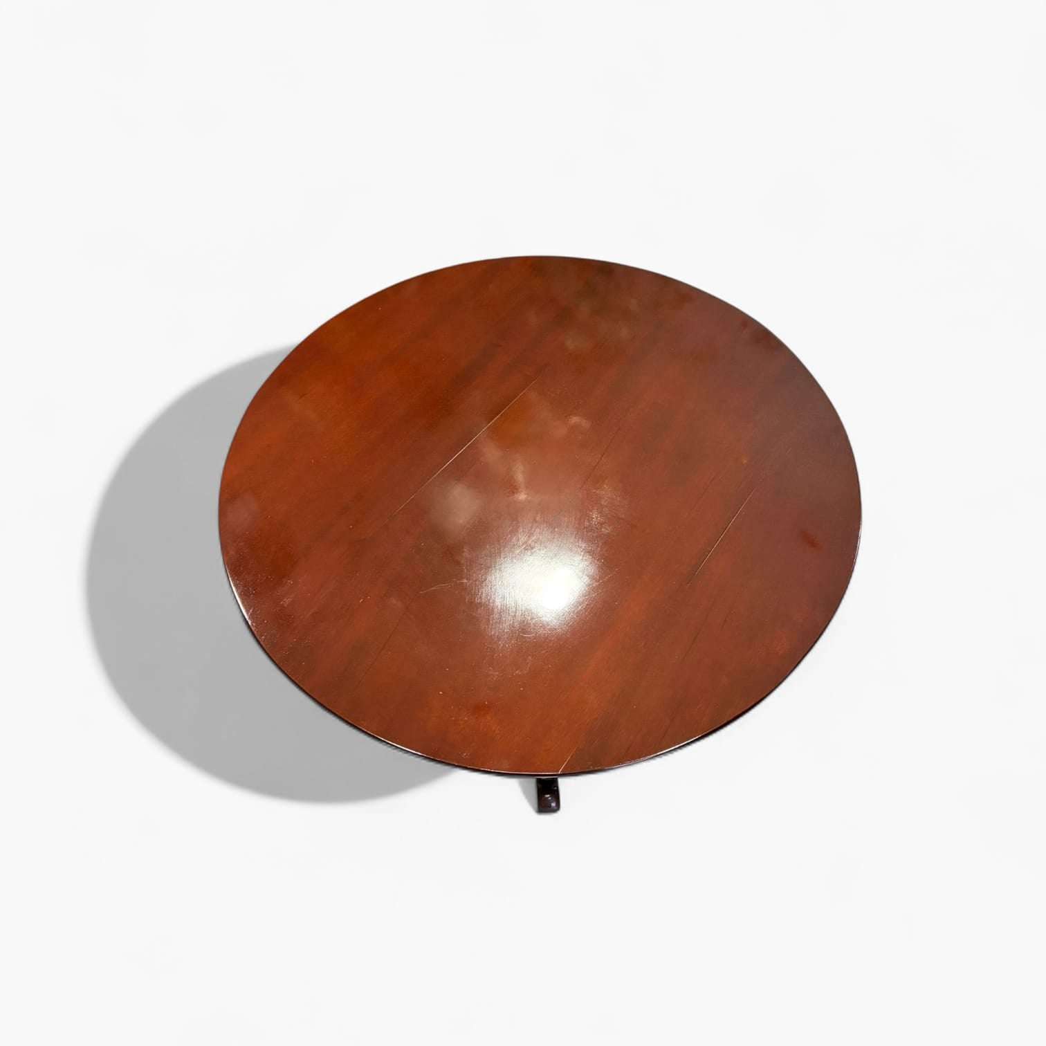 Mesa redonda de caoba clásica | Elegancia y calidad únicas - Cositas Antiguas – La Guadaña, Anticuarios Online en Jerez , vender antigüedades, muebles antiguos