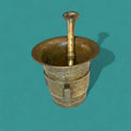 Mortero antiguo de bronce con maja original y único - Cositas Antiguas – La Guadaña, Anticuarios Online en Jerez , vender antigüedades, muebles antiguos