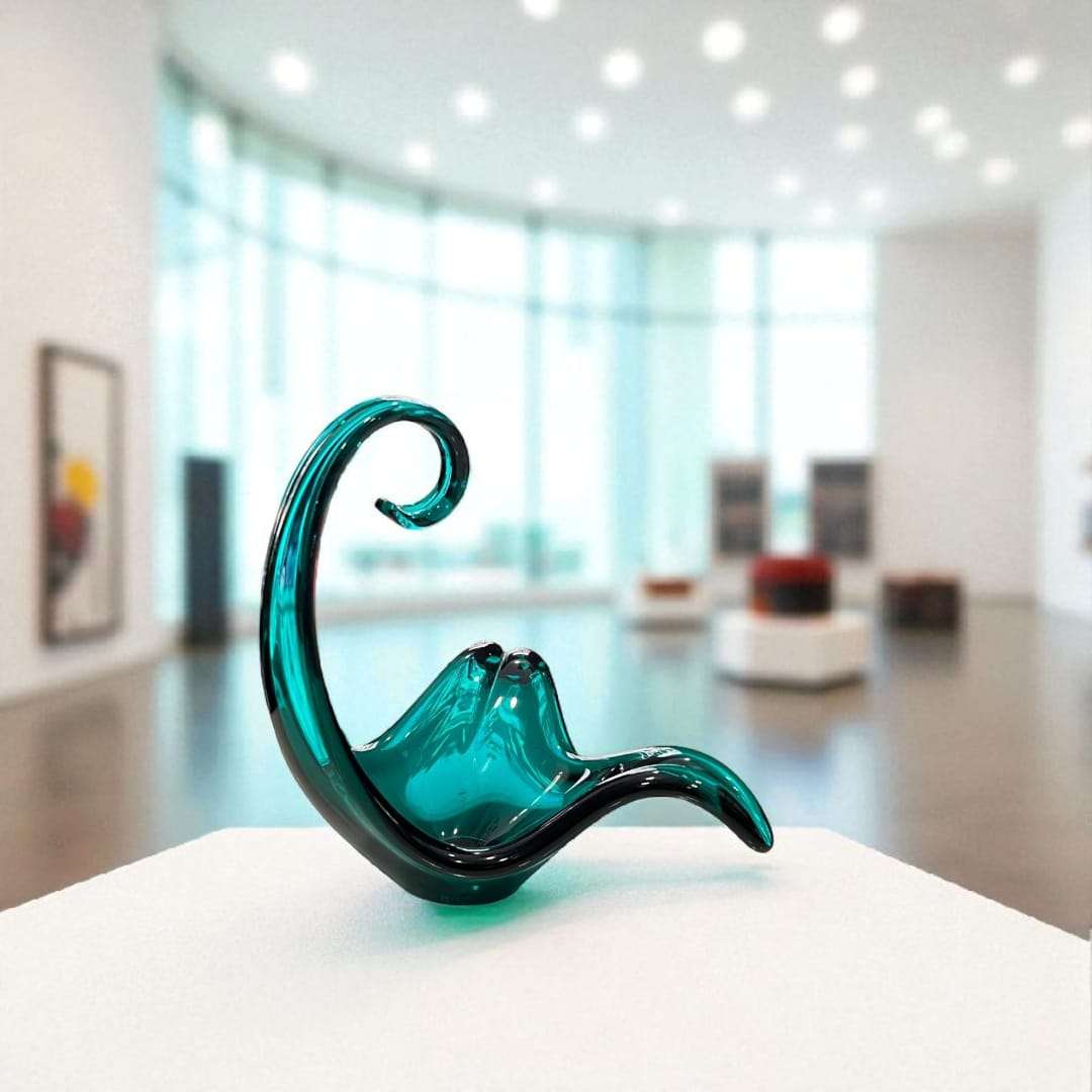 Pieza de Cristal Murano – Arte único para tu decoración - Cositas Antiguas – La Guadaña, Anticuarios Online en Jerez , vender antigüedades, muebles antiguos