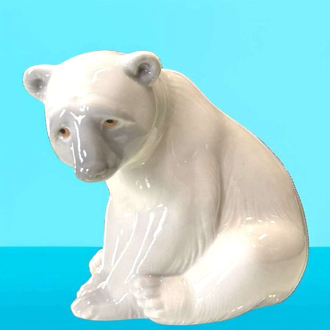 Osos polares de porcelana Lladró – Arte exclusivo y único - Cositas Antiguas – La Guadaña, Anticuarios Online en Jerez , vender antigüedades, muebles antiguos