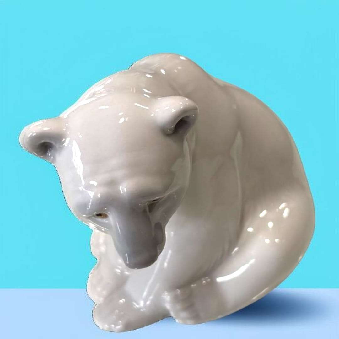 Osos polares de porcelana Lladró – Arte exclusivo y único - Cositas Antiguas – La Guadaña, Anticuarios Online en Jerez , vender antigüedades, muebles antiguos