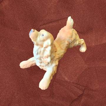 Figura Cocker Spaniel biscuit firmada por C. Martinus - Cositas Antiguas – La Guadaña, Anticuarios Online en Jerez , vender antigüedades, muebles antiguos