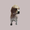 Perro de porcelana Lladró sentado en acabado brillante - Cositas Antiguas – La Guadaña, Anticuarios Online en Jerez , vender antigüedades, muebles antiguos