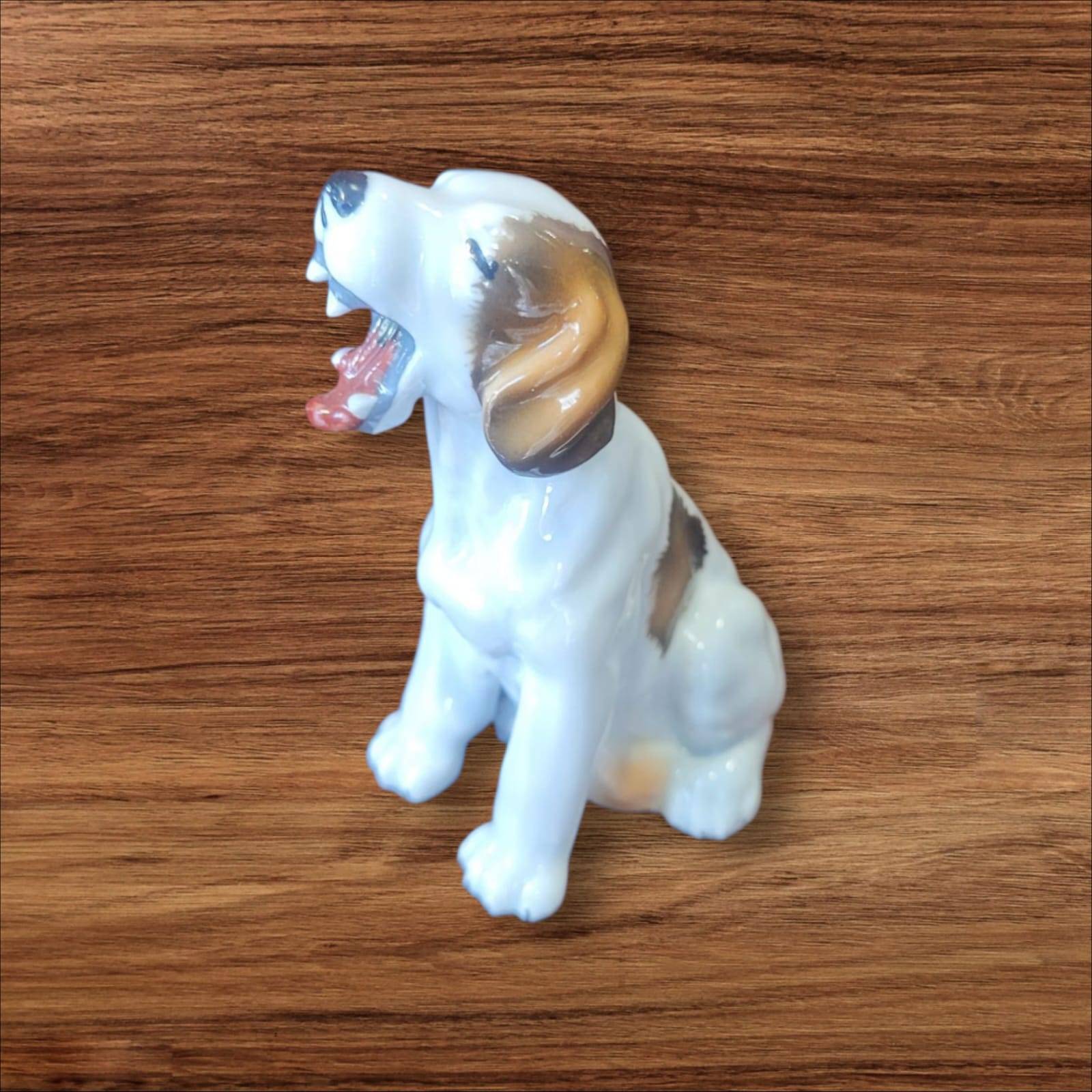 Perro Bostezando Porcelana Alemana Limbach Años 50 - Cositas Antiguas – La Guadaña, Anticuarios Online en Jerez , vender antigüedades, muebles antiguos