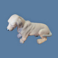 Perro salchicha biscuit trébol porcelana alemana años 50 - Cositas Antiguas – La Guadaña, Anticuarios Online en Jerez , vender antigüedades, muebles antiguos