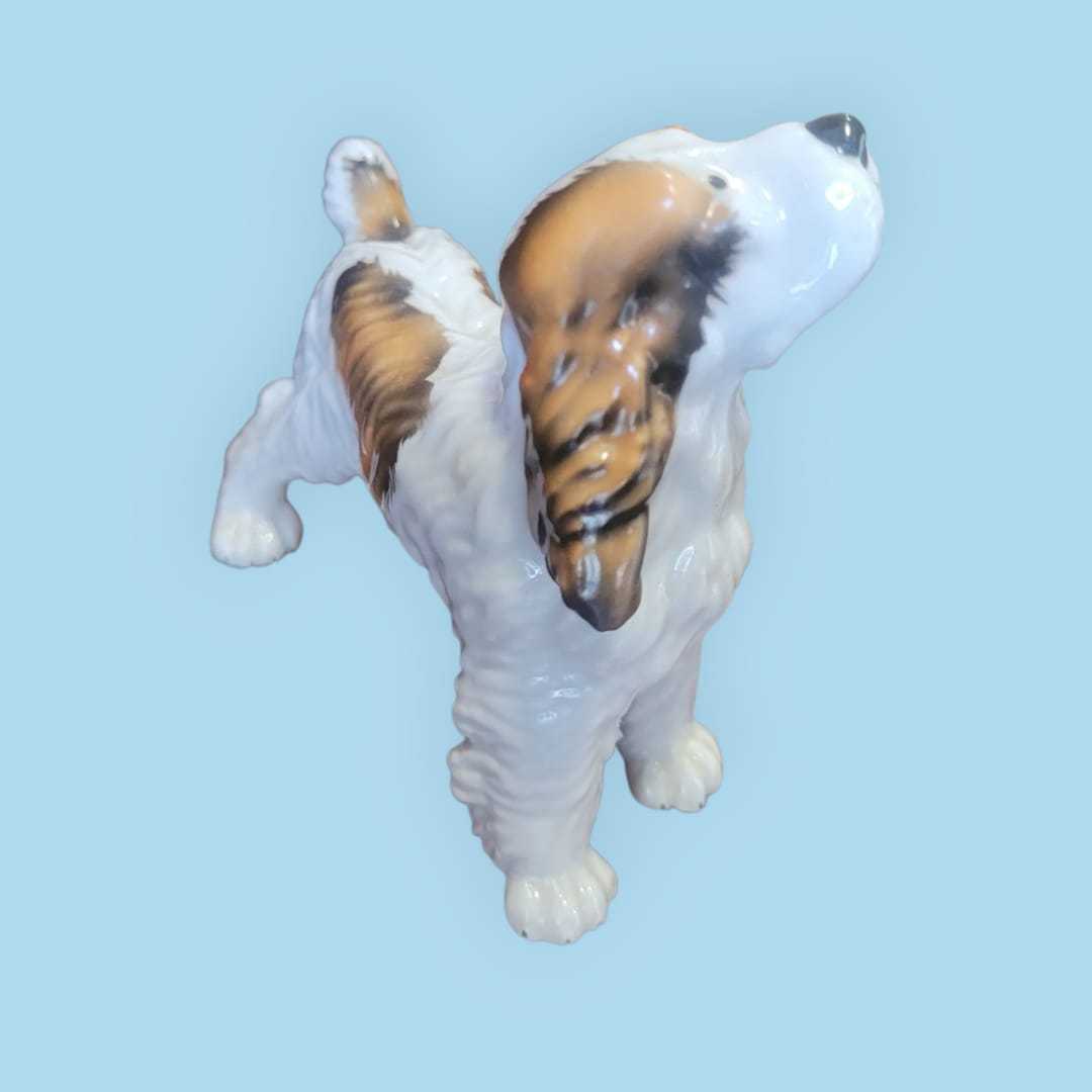 Perro Cocker de Porcelana Alemana Trébol años 50 - Cositas Antiguas – La Guadaña, Anticuarios Online en Jerez , vender antigüedades, muebles antiguos