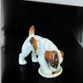 Perro de porcelana alemana beagle cachorro años 50 Limbach - Cositas Antiguas – La Guadaña, Anticuarios Online en Jerez , vender antigüedades, muebles antiguos