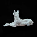 Perro de porcelana Leonardo PEYRO, elegancia en cerámica - Cositas Antiguas – La Guadaña, Anticuarios Online en Jerez , vender antigüedades, muebles antiguos