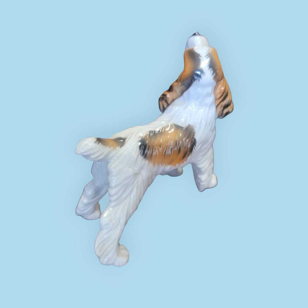 Perro Cocker de Porcelana Alemana Trébol años 50 - Cositas Antiguas – La Guadaña, Anticuarios Online en Jerez , vender antigüedades, muebles antiguos