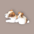 Figura biscuit Jack Russell Terrier con cachorro - Cositas Antiguas – La Guadaña, Anticuarios Online en Jerez , vende