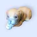 Perro Boxer biscuit porcelana alemana Limbach años 50 Trébol - Cositas Antiguas – La Guadaña, Anticuarios Online en Jerez , vender antigüedades, muebles antiguos