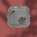 Pareja de bandejitas de porcelana Victoria – Elegancia - Cositas Antiguas – La Guadaña, Anticuarios Online en Jerez , vender antigüedades, muebles antiguos