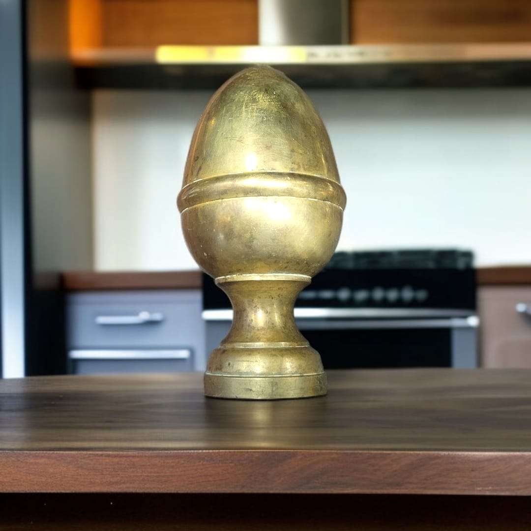 Remate de bronce tipo piña clásico y decorativo - Cositas Antiguas – La Guadaña, Anticuarios Online en Jerez , vender antigüedades, muebles antiguos