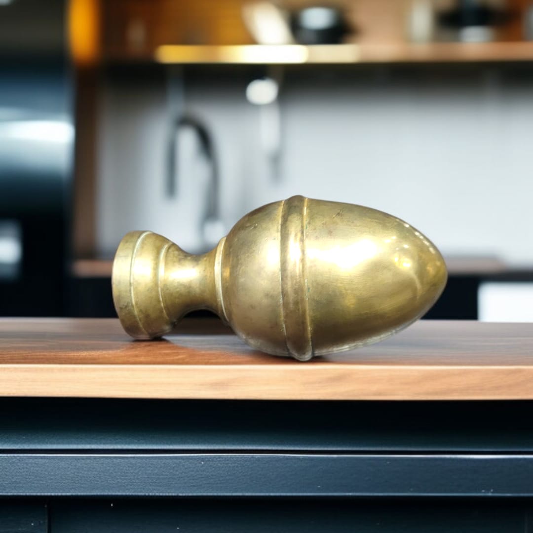 Remate de bronce tipo piña clásico y decorativo - Cositas Antiguas – La Guadaña, Anticuarios Online en Jerez , vender antigüedades, muebles antiguos