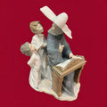 Porcelana Lladró: Monja con Piano y Niños, Arte y Elegancia - Cositas Antiguas – La Guadaña, Anticuarios Online en Jerez , vender antigüedades, muebles antiguos